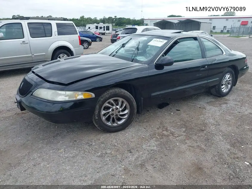 1997 Lincoln Mark Viii Lsc VIN: 1LNLM92V0VY679089 Lot: 45263081
