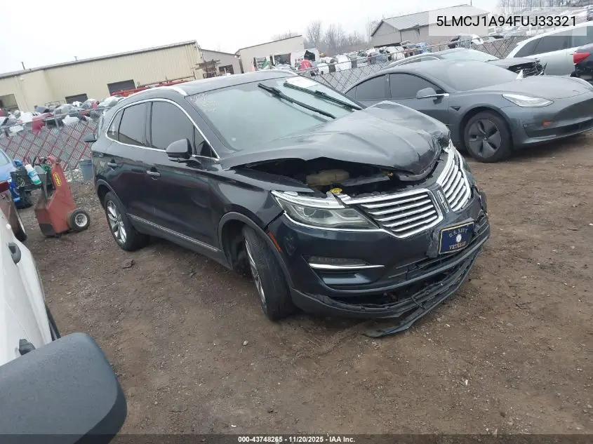 5LMCJ1A94FUJ33321 2015 Lincoln Mkc
