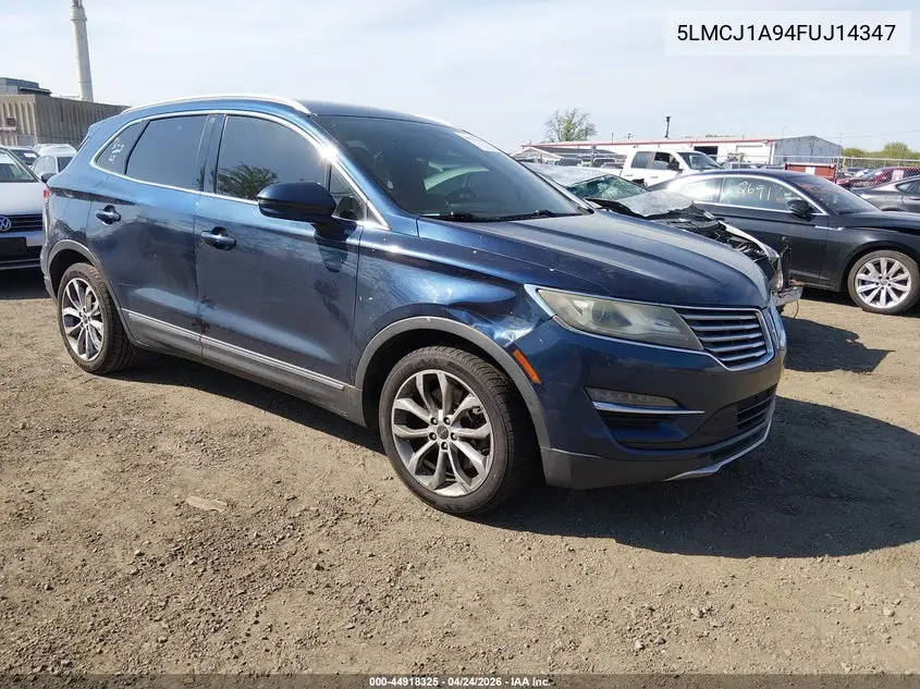 2015 Lincoln Mkc VIN: 5LMCJ1A94FUJ14347 Lot: 44918325