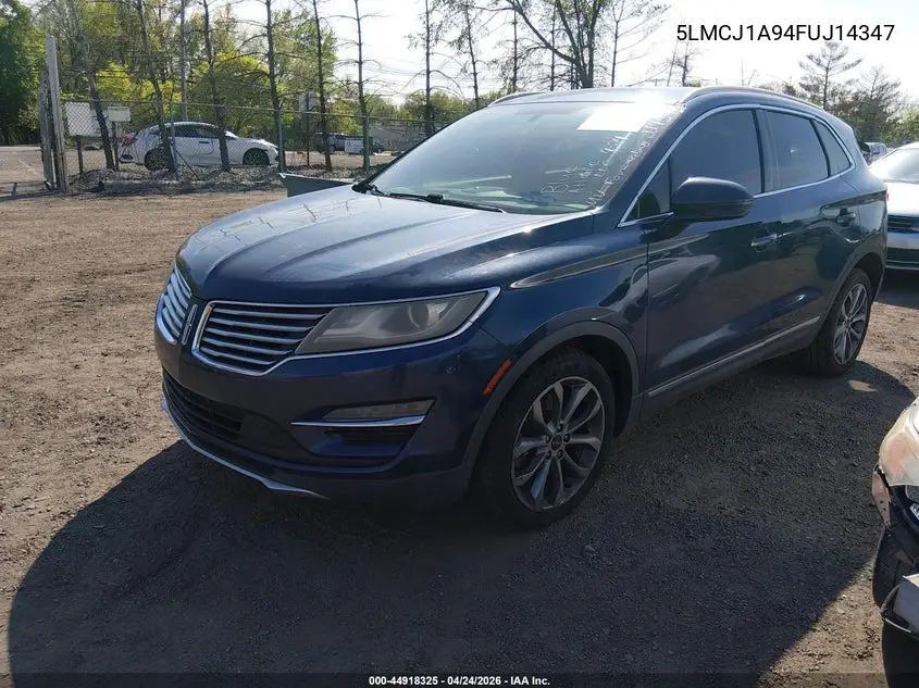2015 Lincoln Mkc VIN: 5LMCJ1A94FUJ14347 Lot: 44918325