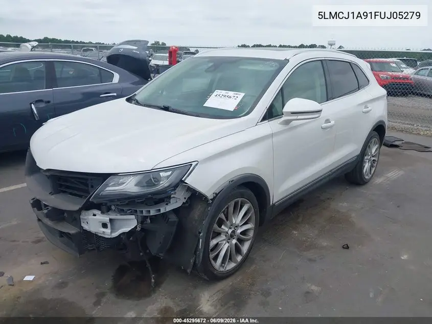 2015 Lincoln Mkc VIN: 5LMCJ1A91FUJ05279 Lot: 45295672