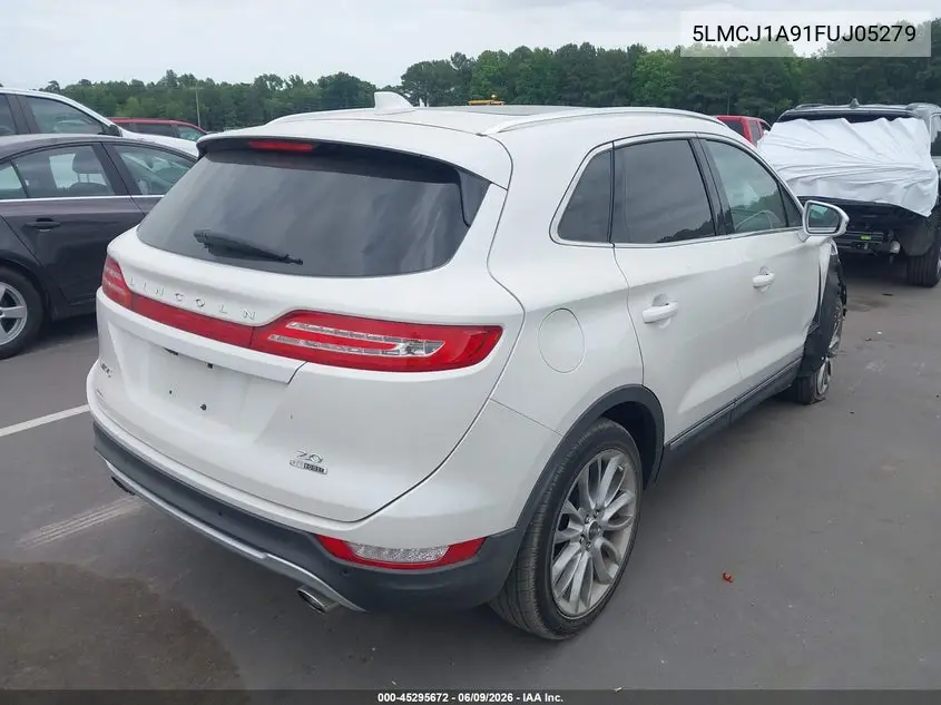 2015 Lincoln Mkc VIN: 5LMCJ1A91FUJ05279 Lot: 45295672