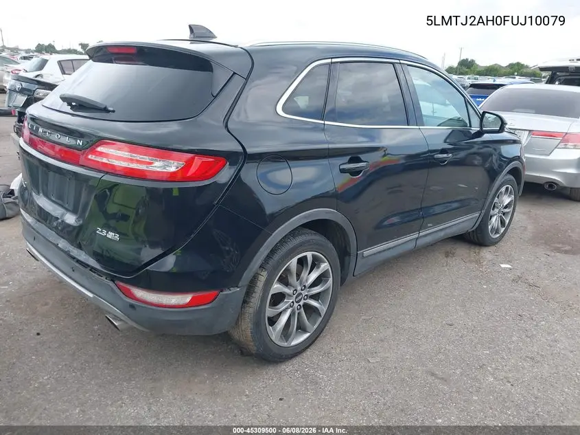 2015 Lincoln Mkc VIN: 5LMTJ2AH0FUJ10079 Lot: 45309500