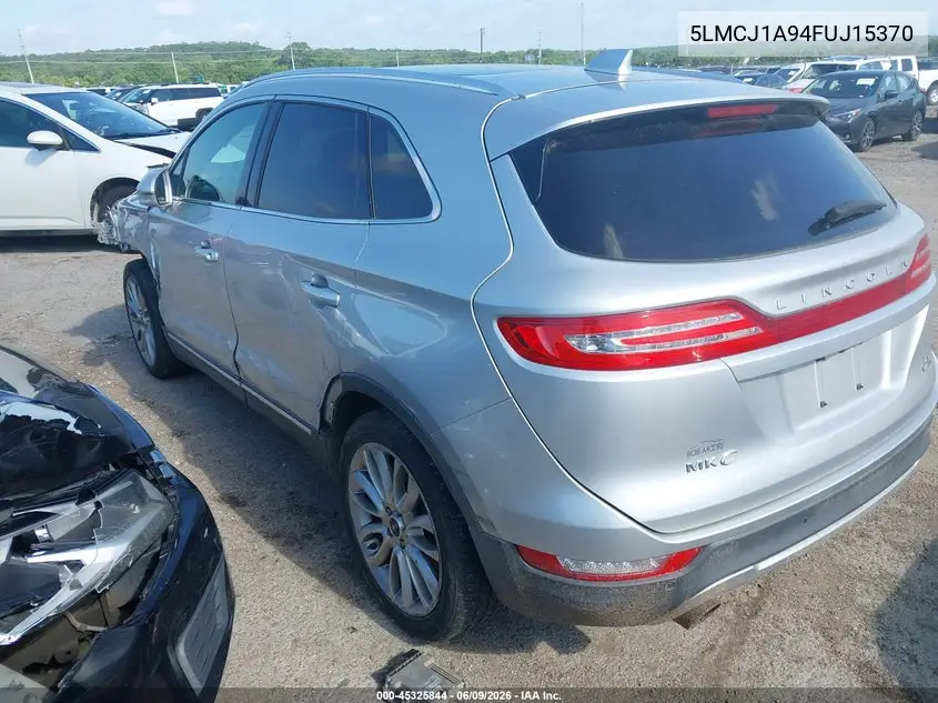 2015 Lincoln Mkc VIN: 5LMCJ1A94FUJ15370 Lot: 45325844