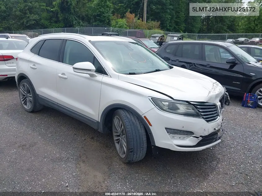 2015 Lincoln Mkc VIN: 5LMTJ2AHXFUJ25172 Lot: 45341170