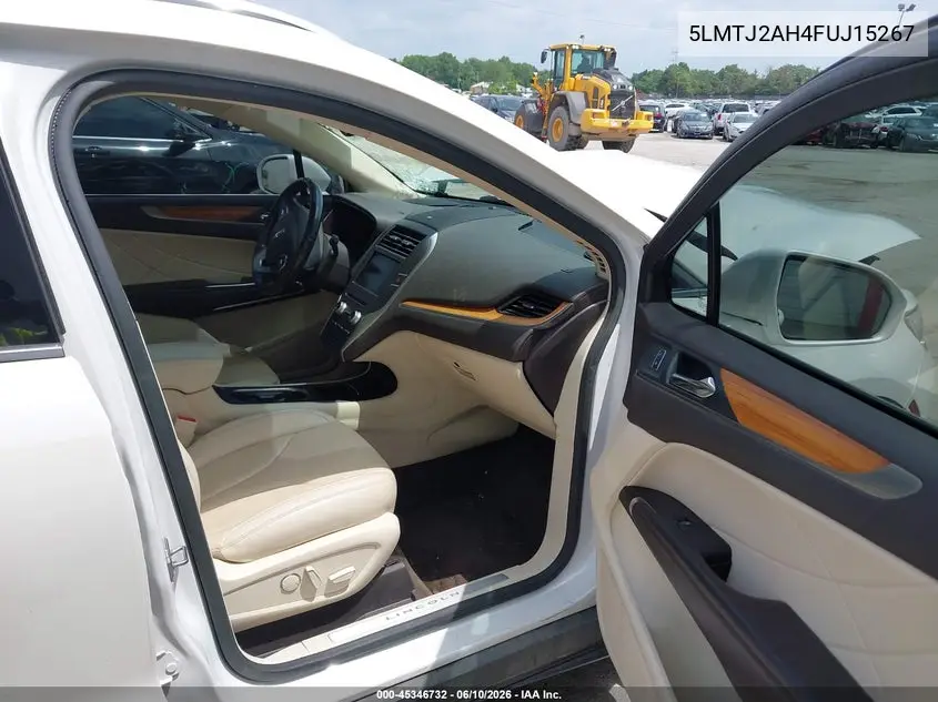 2015 Lincoln Mkc VIN: 5LMTJ2AH4FUJ15267 Lot: 45346732