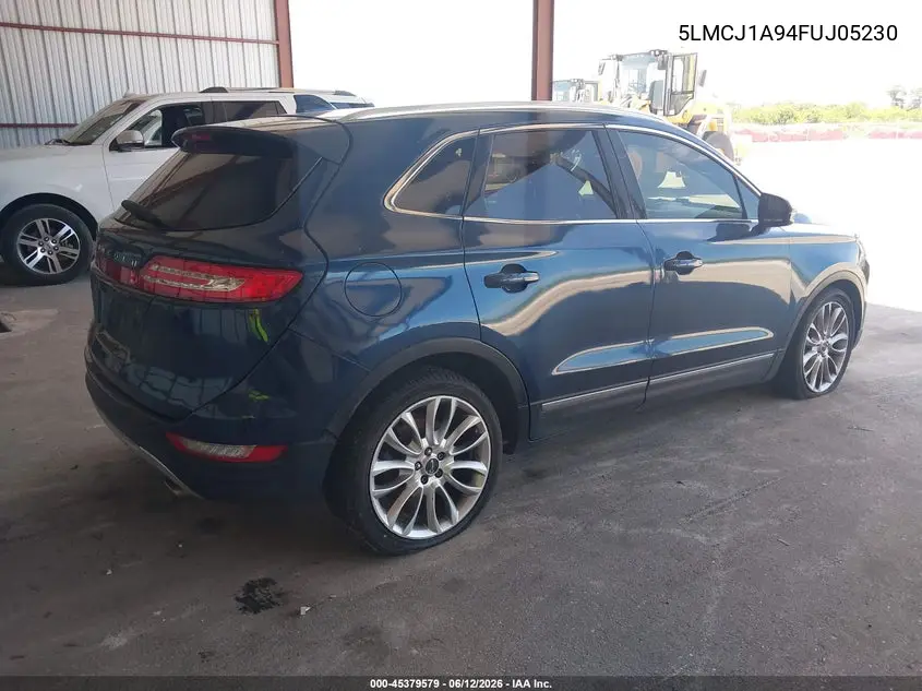 2015 Lincoln Mkc VIN: 5LMCJ1A94FUJ05230 Lot: 45379579