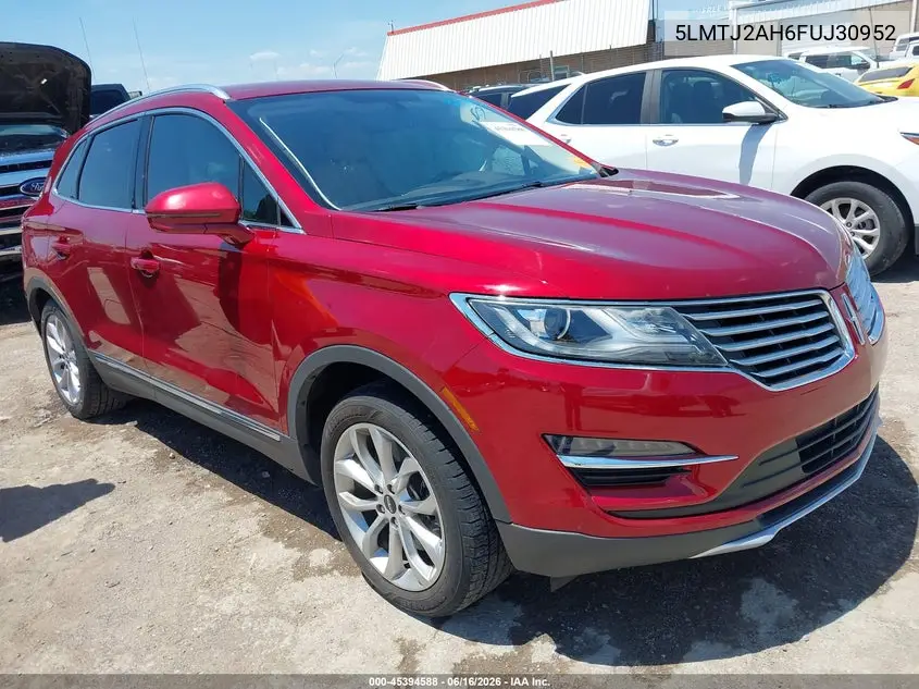 2015 Lincoln Mkc VIN: 5LMTJ2AH6FUJ30952 Lot: 45394588