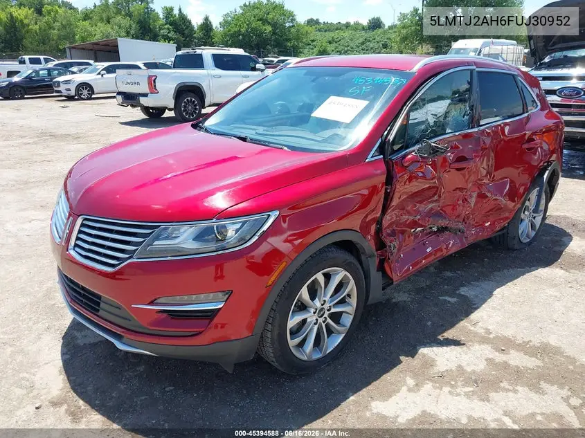 2015 Lincoln Mkc VIN: 5LMTJ2AH6FUJ30952 Lot: 45394588