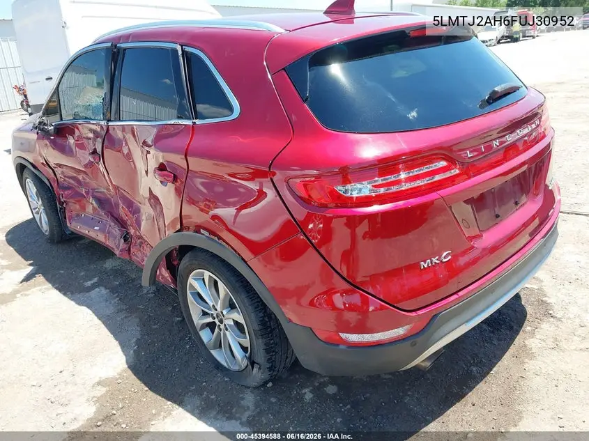 2015 Lincoln Mkc VIN: 5LMTJ2AH6FUJ30952 Lot: 45394588