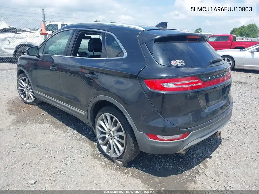 2015 Lincoln Mkc VIN: 5LMCJ1A96FUJ10803 Lot: 45405192