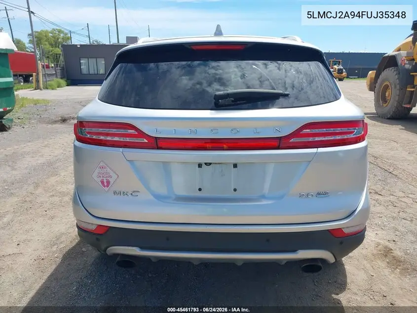 2015 Lincoln Mkc VIN: 5LMCJ2A94FUJ35348 Lot: 45461793