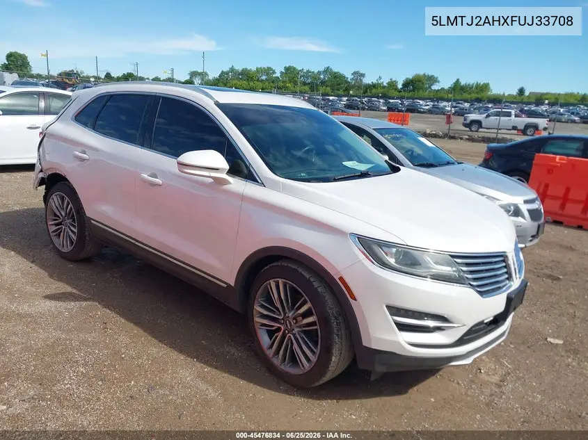 2015 Lincoln Mkc VIN: 5LMTJ2AHXFUJ33708 Lot: 45476834