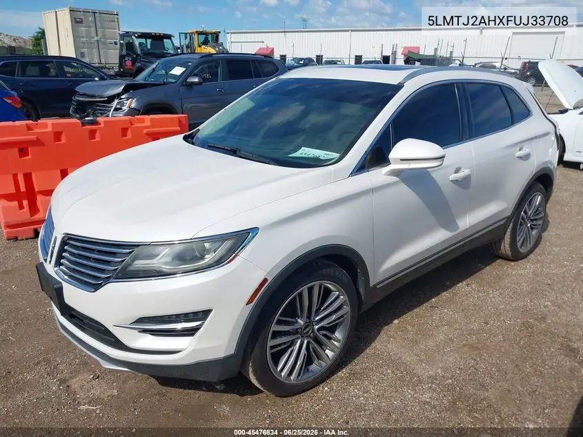 2015 Lincoln Mkc VIN: 5LMTJ2AHXFUJ33708 Lot: 45476834