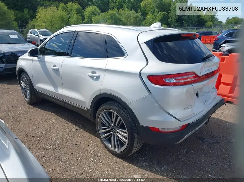2015 Lincoln Mkc VIN: 5LMTJ2AHXFUJ33708 Lot: 45476834