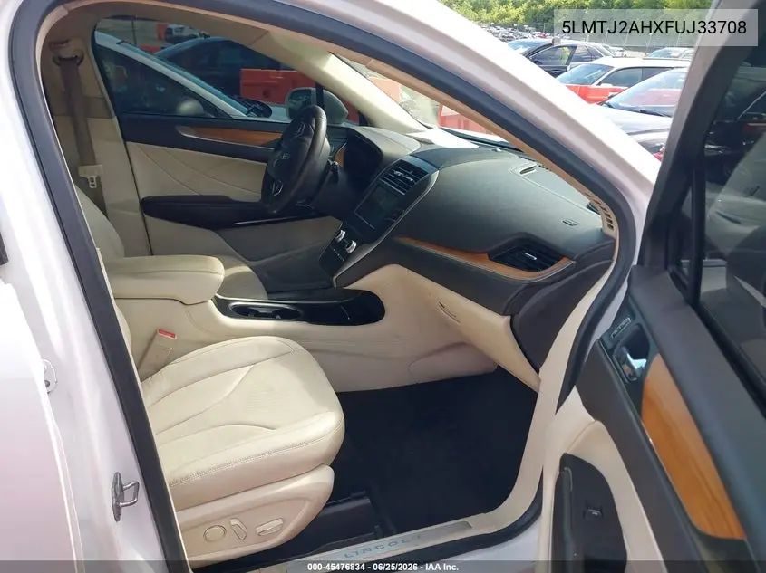 2015 Lincoln Mkc VIN: 5LMTJ2AHXFUJ33708 Lot: 45476834