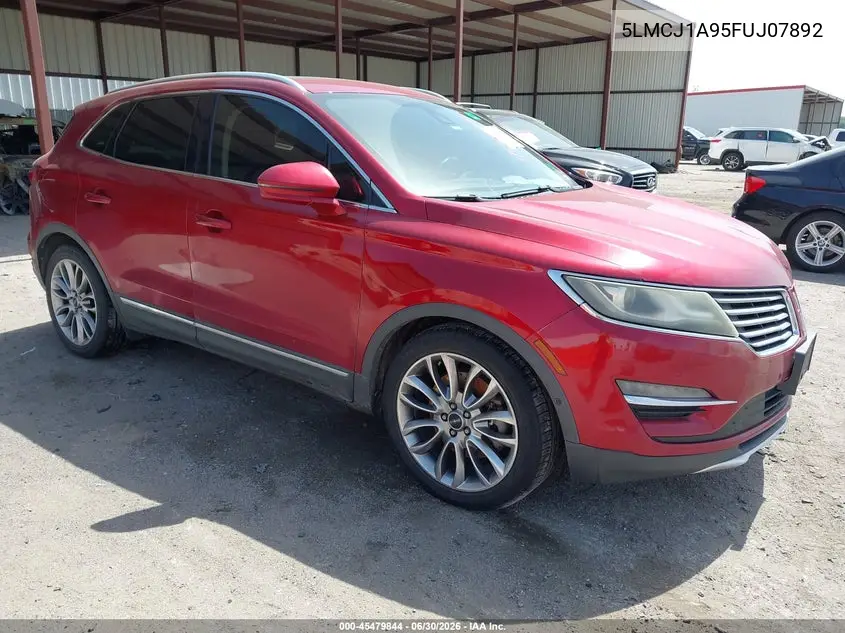 2015 Lincoln Mkc VIN: 5LMCJ1A95FUJ07892 Lot: 45479844