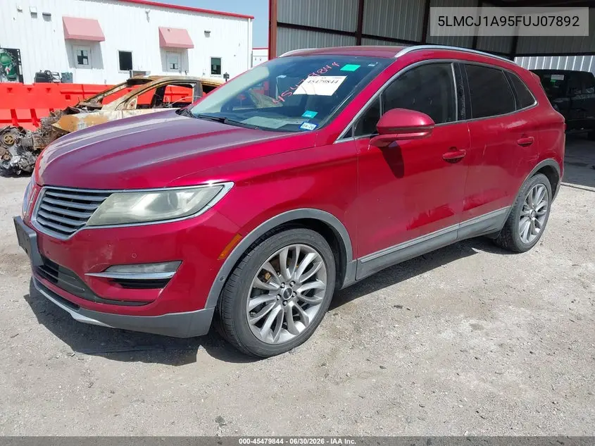 2015 Lincoln Mkc VIN: 5LMCJ1A95FUJ07892 Lot: 45479844