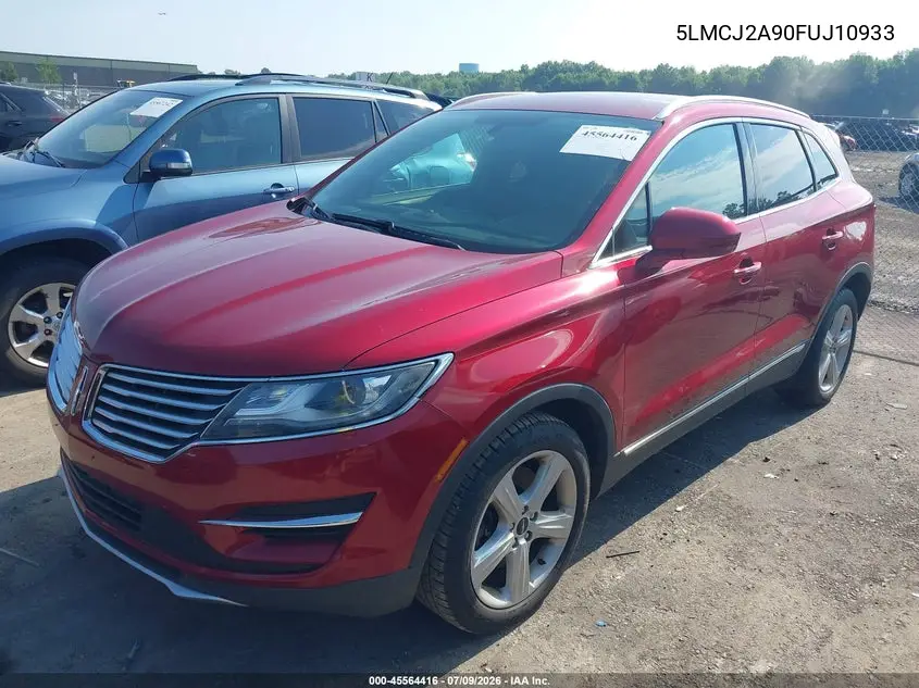 2015 Lincoln Mkc VIN: 5LMCJ2A90FUJ10933 Lot: 45564416