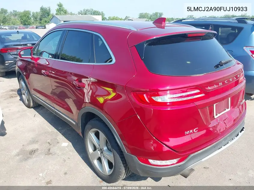 2015 Lincoln Mkc VIN: 5LMCJ2A90FUJ10933 Lot: 45564416