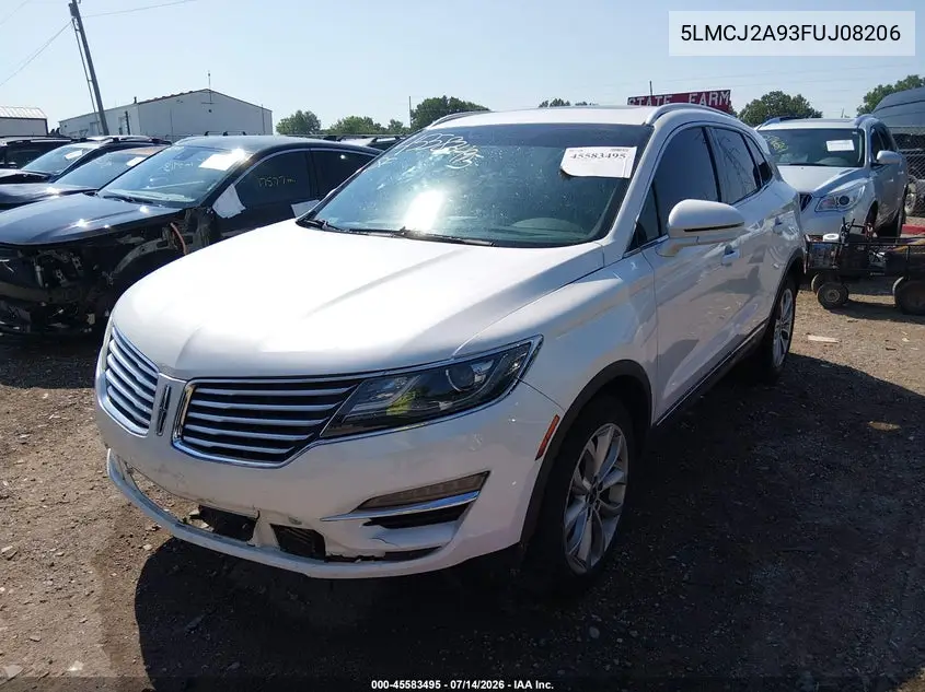 2015 Lincoln Mkc VIN: 5LMCJ2A93FUJ08206 Lot: 45583495