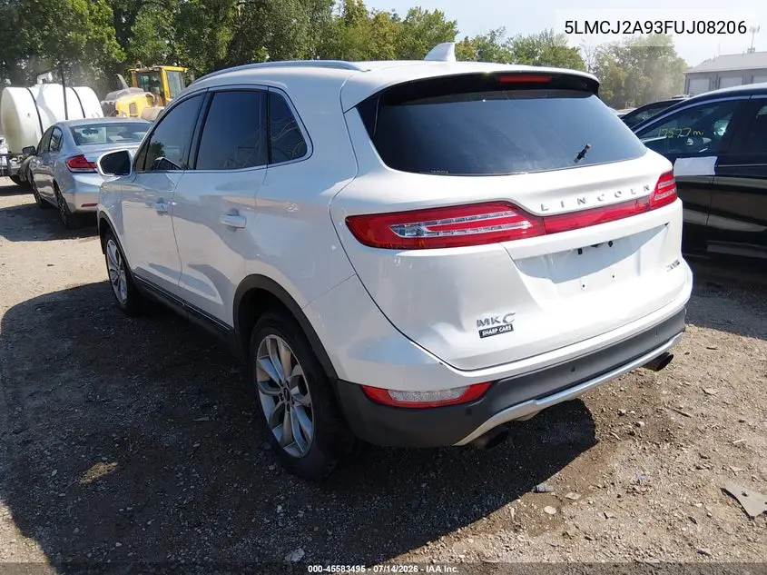 2015 Lincoln Mkc VIN: 5LMCJ2A93FUJ08206 Lot: 45583495