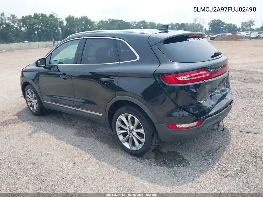 2015 Lincoln Mkc VIN: 5LMCJ2A97FUJ02490 Lot: 45592759