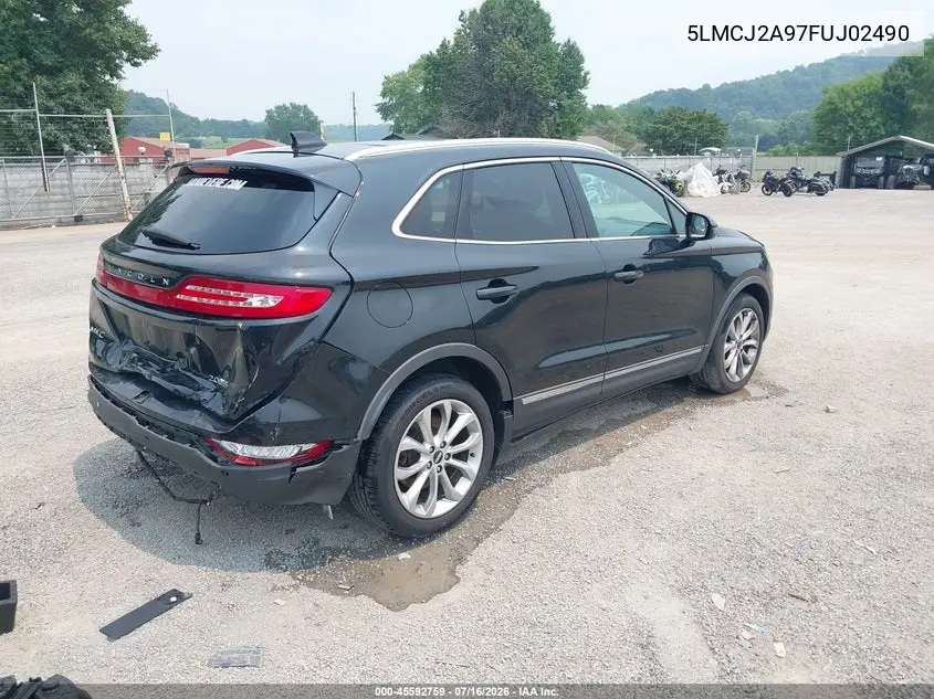 2015 Lincoln Mkc VIN: 5LMCJ2A97FUJ02490 Lot: 45592759