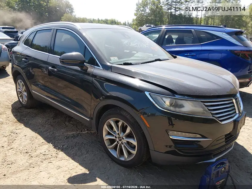 2015 Lincoln Mkc VIN: 5LMCJ2A99FUJ41114 Lot: 45606100