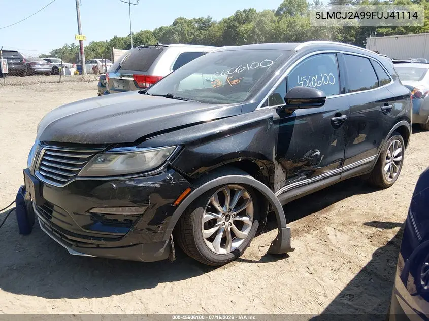 2015 Lincoln Mkc VIN: 5LMCJ2A99FUJ41114 Lot: 45606100