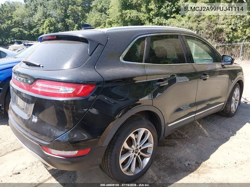 2015 Lincoln Mkc VIN: 5LMCJ2A99FUJ41114 Lot: 45606100