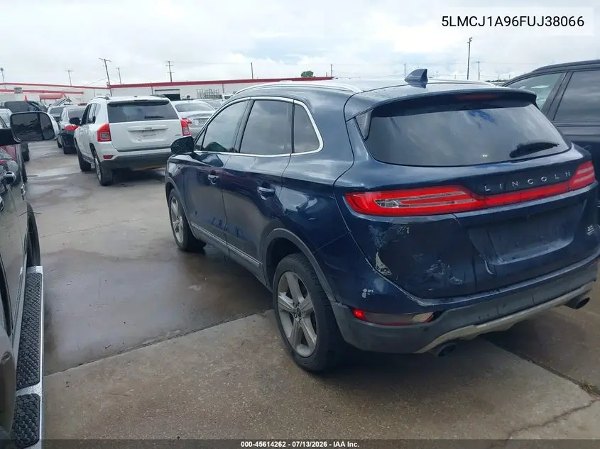 2015 Lincoln Mkc VIN: 5LMCJ1A96FUJ38066 Lot: 45614262