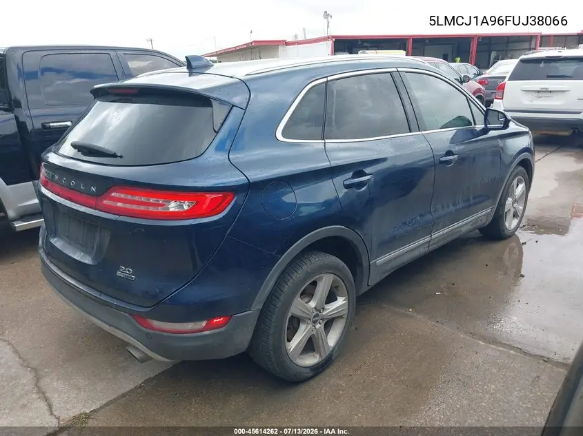2015 Lincoln Mkc VIN: 5LMCJ1A96FUJ38066 Lot: 45614262