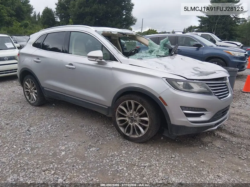 2015 Lincoln Mkc VIN: 5LMCJ1A91FUJ28125 Lot: 45625396