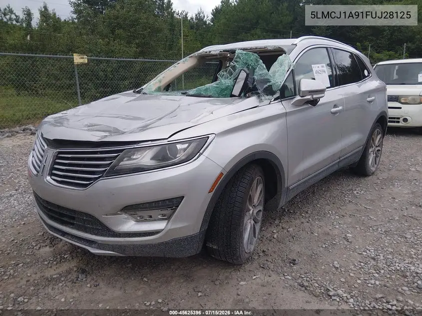 2015 Lincoln Mkc VIN: 5LMCJ1A91FUJ28125 Lot: 45625396
