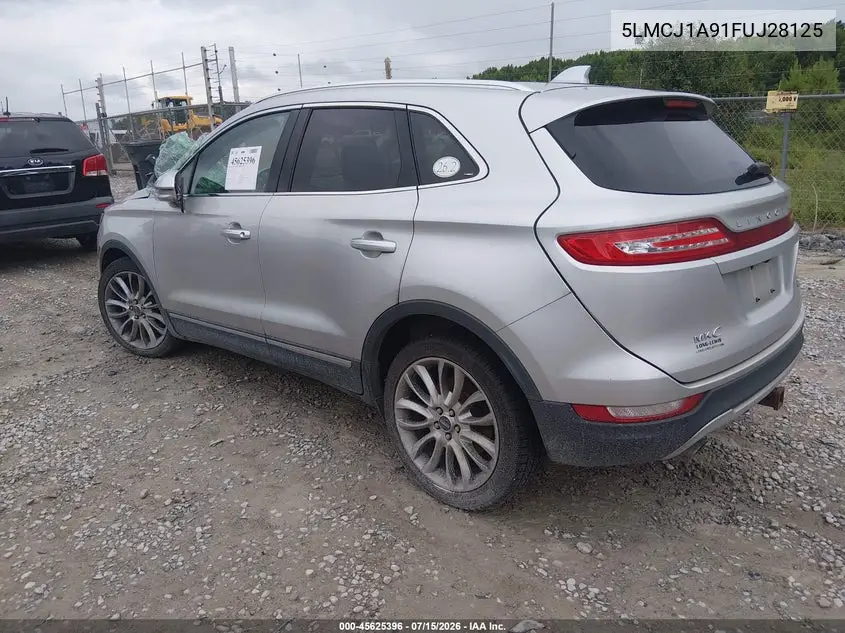 2015 Lincoln Mkc VIN: 5LMCJ1A91FUJ28125 Lot: 45625396