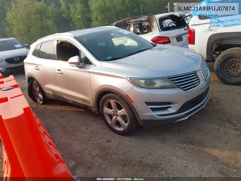 2015 Lincoln Mkc VIN: 5LMCJ1A93FUJ07874 Lot: 45640861