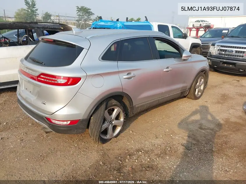 2015 Lincoln Mkc VIN: 5LMCJ1A93FUJ07874 Lot: 45640861