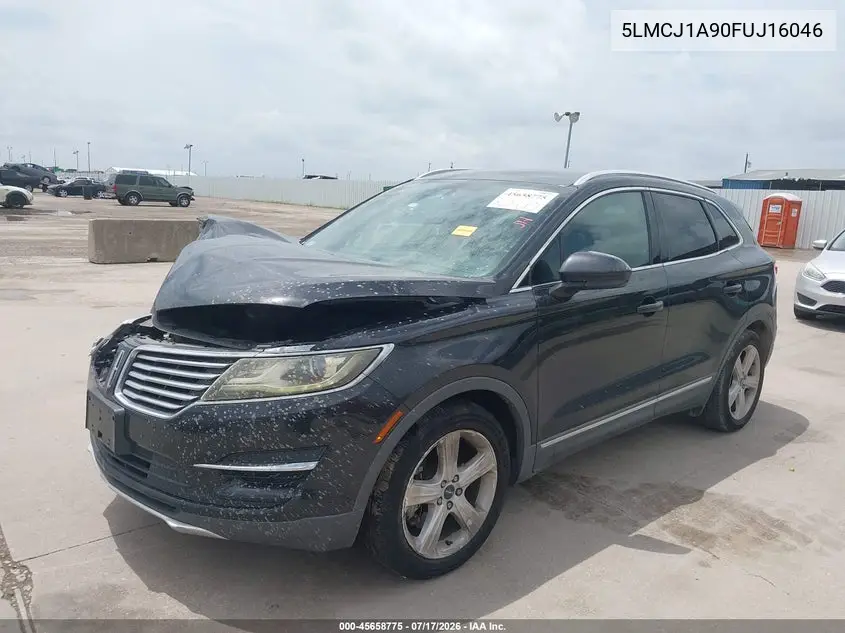 2015 Lincoln Mkc VIN: 5LMCJ1A90FUJ16046 Lot: 45658775