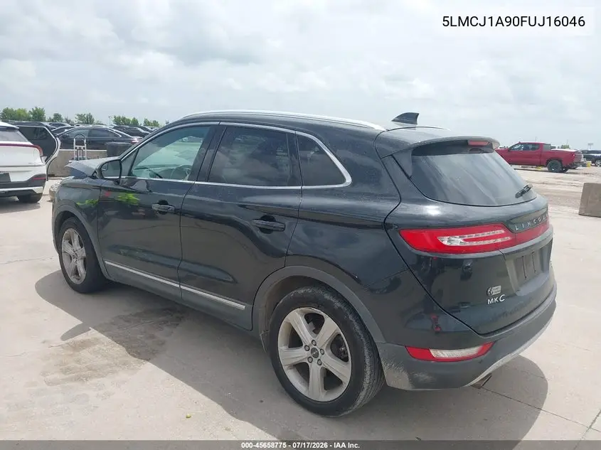 2015 Lincoln Mkc VIN: 5LMCJ1A90FUJ16046 Lot: 45658775