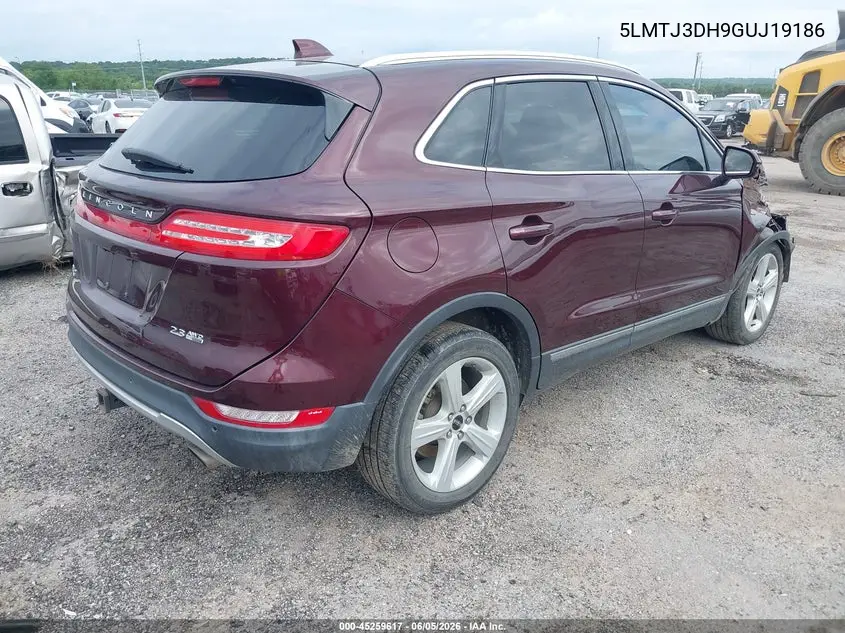 2016 Lincoln Mkc Reserve VIN: 5LMTJ3DH9GUJ19186 Lot: 45259617