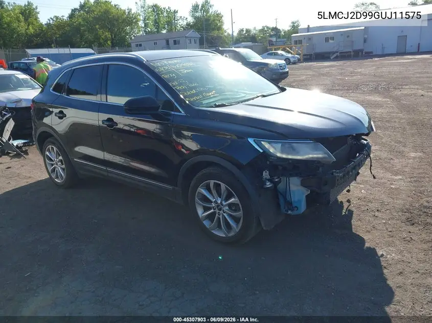 2016 Lincoln Mkc Select VIN: 5LMCJ2D99GUJ11575 Lot: 45307903