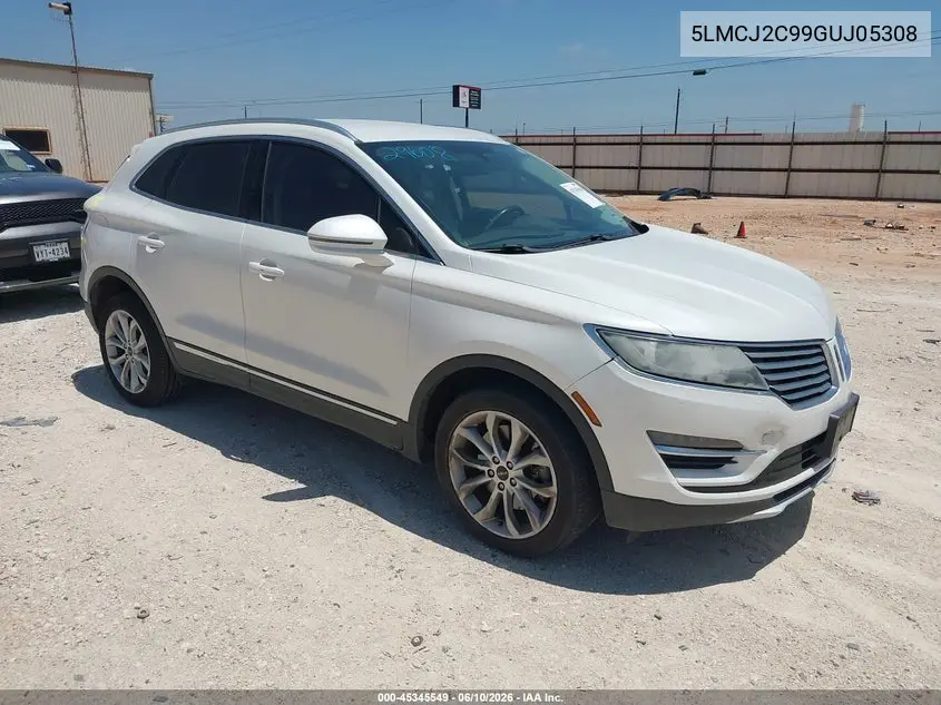 2016 Lincoln Mkc Select VIN: 5LMCJ2C99GUJ05308 Lot: 45345549