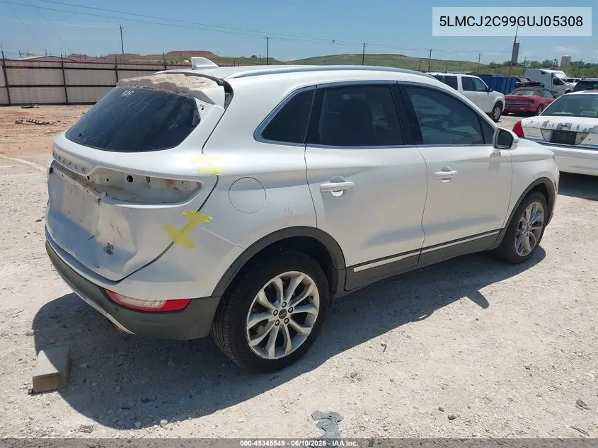 2016 Lincoln Mkc Select VIN: 5LMCJ2C99GUJ05308 Lot: 45345549