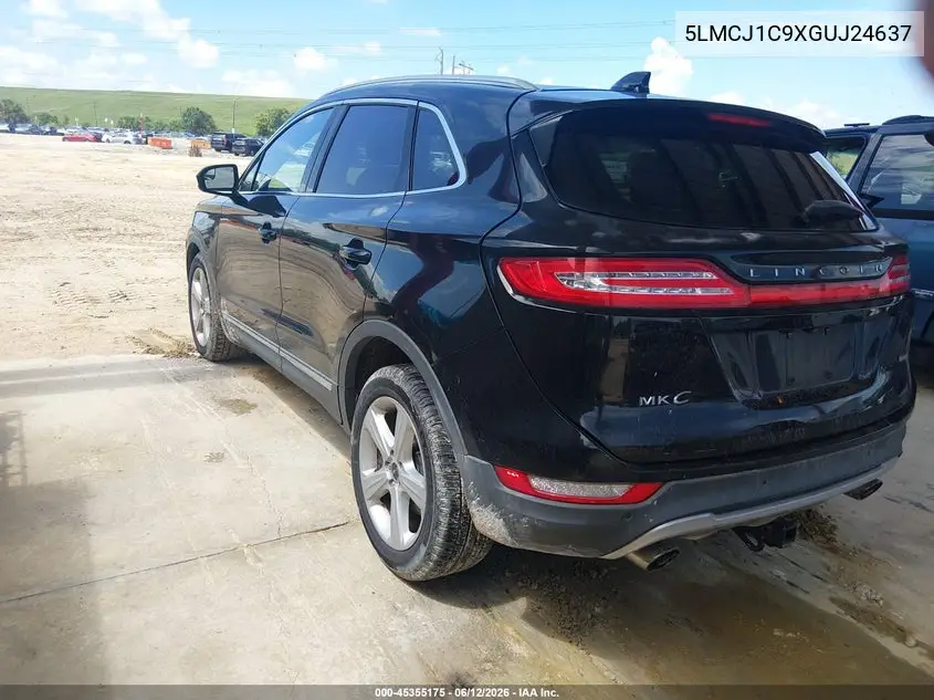 2016 Lincoln Mkc Premier VIN: 5LMCJ1C9XGUJ24637 Lot: 45355175