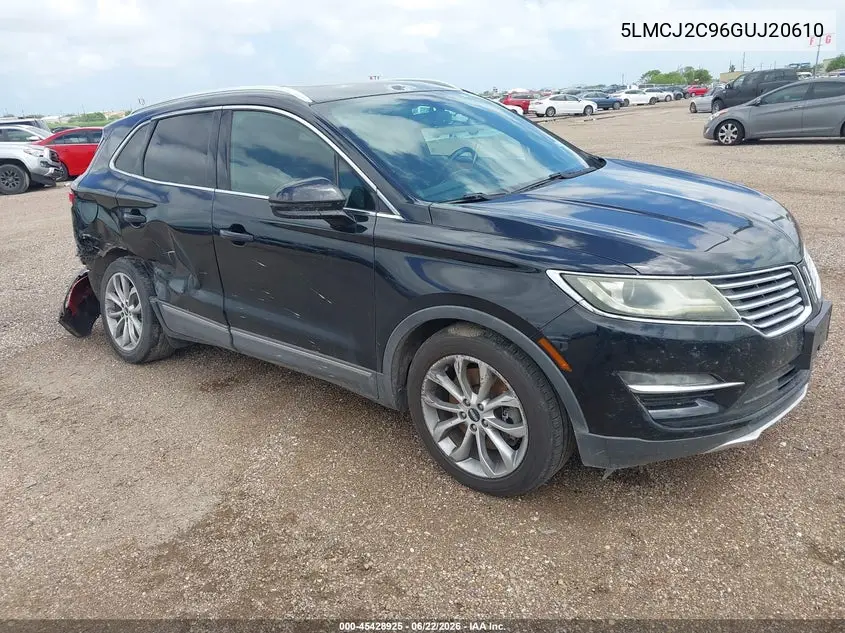2016 Lincoln Mkc Select VIN: 5LMCJ2C96GUJ20610 Lot: 45428925