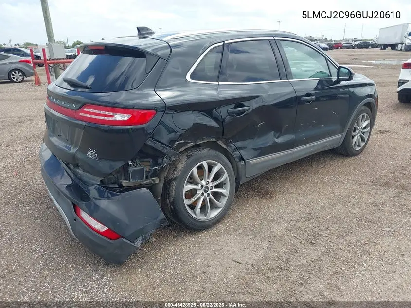2016 Lincoln Mkc Select VIN: 5LMCJ2C96GUJ20610 Lot: 45428925