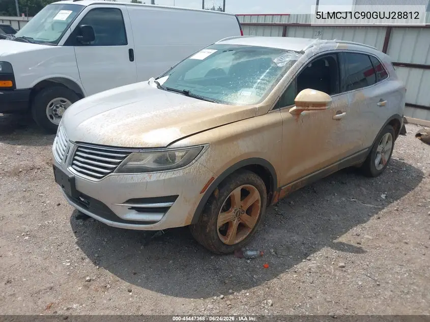 2016 Lincoln Mkc Premier VIN: 5LMCJ1C90GUJ28812 Lot: 45447368