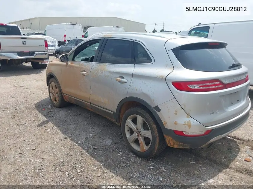 2016 Lincoln Mkc Premier VIN: 5LMCJ1C90GUJ28812 Lot: 45447368