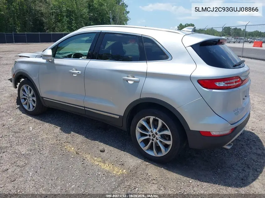 2016 Lincoln Mkc Select VIN: 5LMCJ2C93GUJ08866 Lot: 45472753